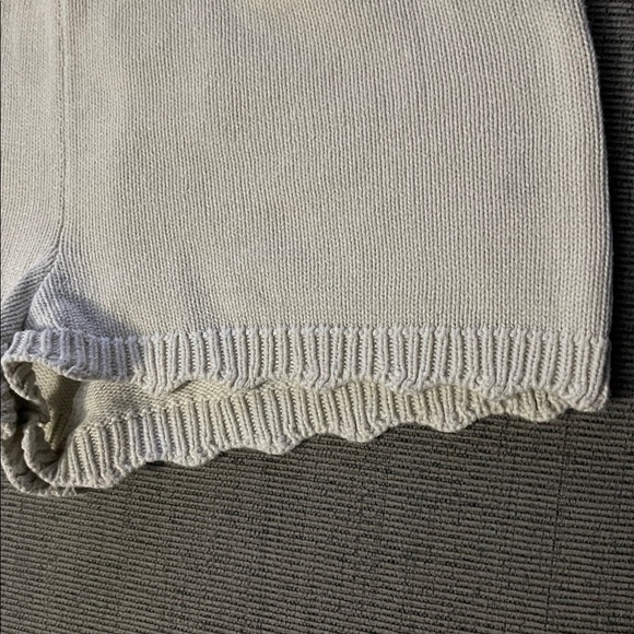 Cotton On Ribbed Knit Shorts in Cream - Picture 2 of 3